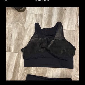 Zyia Black Mirage All Star Bra XL
